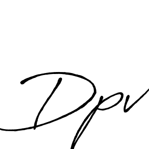 The best way (Antro_Vectra_Bolder) to make a short signature is to pick only two or three words in your name. The name Dpv include a total of six letters. For converting this name. Dpv signature style 7 images and pictures png