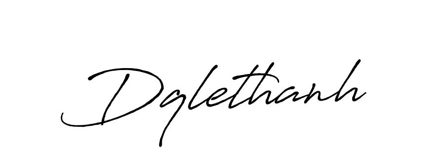 Make a short Dqlethanh signature style. Manage your documents anywhere anytime using Antro_Vectra_Bolder. Create and add eSignatures, submit forms, share and send files easily. Dqlethanh signature style 7 images and pictures png