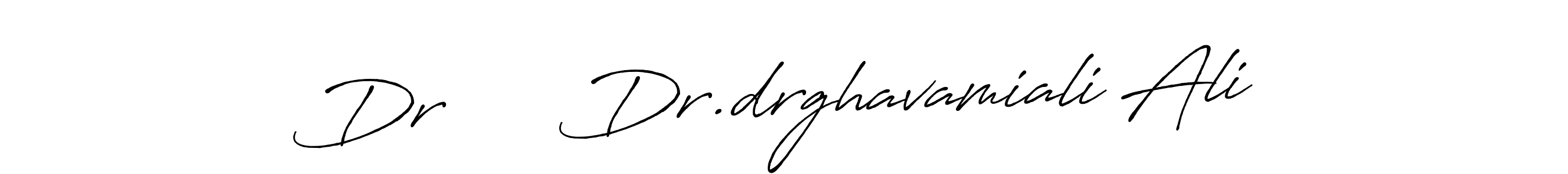 Use a signature maker to create a handwritten signature online. With this signature software, you can design (Antro_Vectra_Bolder) your own signature for name Dr      Dr.drghavamiali Ali. Dr      Dr.drghavamiali Ali signature style 7 images and pictures png