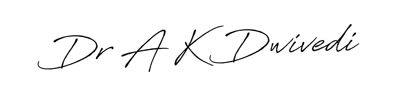 The best way (Antro_Vectra_Bolder) to make a short signature is to pick only two or three words in your name. The name Dr A K Dwivedi include a total of six letters. For converting this name. Dr A K Dwivedi signature style 7 images and pictures png