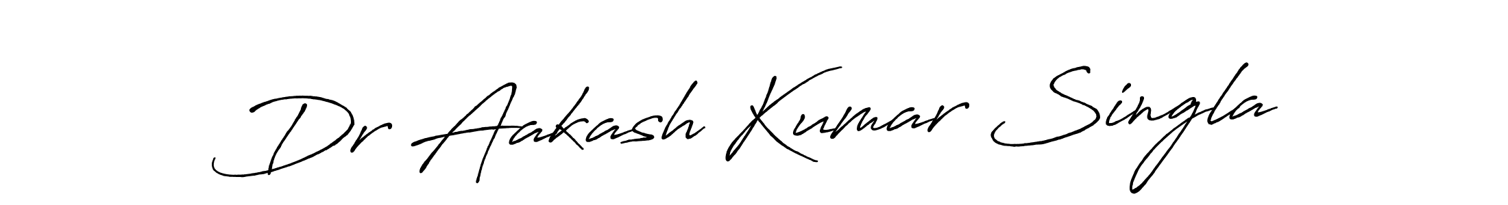 Make a beautiful signature design for name Dr Aakash Kumar Singla. Use this online signature maker to create a handwritten signature for free. Dr Aakash Kumar Singla signature style 7 images and pictures png