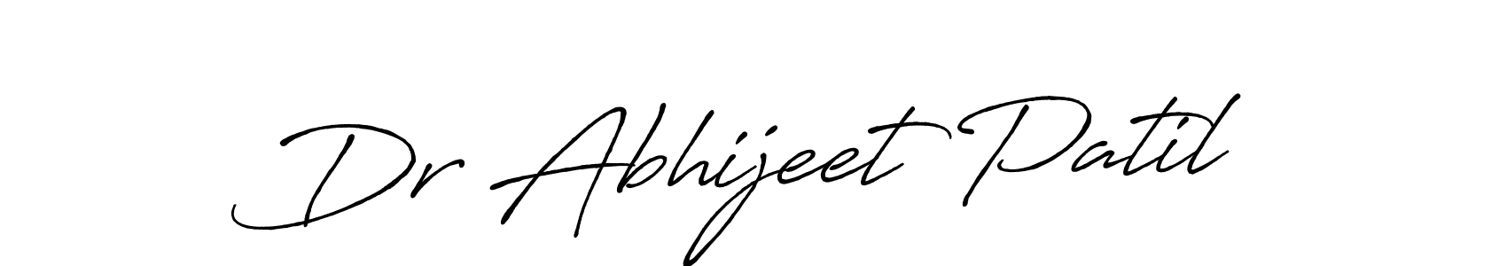 if you are searching for the best signature style for your name Dr Abhijeet Patil. so please give up your signature search. here we have designed multiple signature styles  using Antro_Vectra_Bolder. Dr Abhijeet Patil signature style 7 images and pictures png