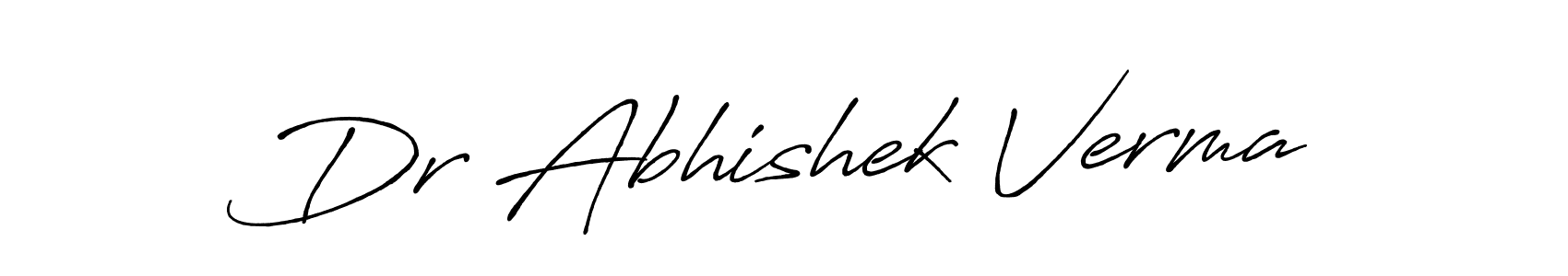 Similarly Antro_Vectra_Bolder is the best handwritten signature design. Signature creator online .You can use it as an online autograph creator for name Dr Abhishek Verma. Dr Abhishek Verma signature style 7 images and pictures png