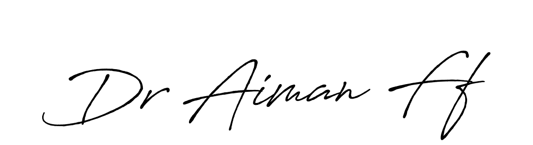 Check out images of Autograph of Dr Aiman Ff name. Actor Dr Aiman Ff Signature Style. Antro_Vectra_Bolder is a professional sign style online. Dr Aiman Ff signature style 7 images and pictures png