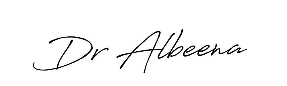 Once you've used our free online signature maker to create your best signature Antro_Vectra_Bolder style, it's time to enjoy all of the benefits that Dr Albeena name signing documents. Dr Albeena signature style 7 images and pictures png