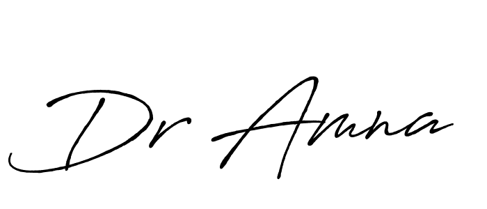 How to make Dr Amna signature? Antro_Vectra_Bolder is a professional autograph style. Create handwritten signature for Dr Amna name. Dr Amna signature style 7 images and pictures png