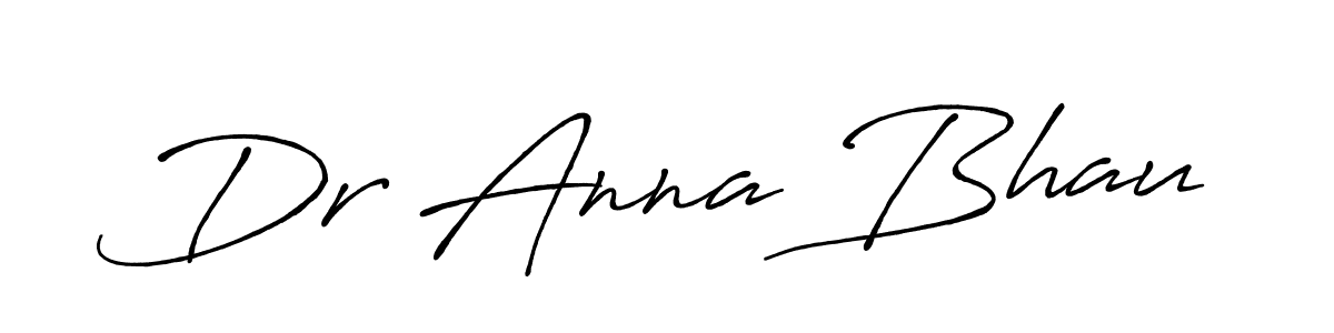 Also we have Dr Anna Bhau name is the best signature style. Create professional handwritten signature collection using Antro_Vectra_Bolder autograph style. Dr Anna Bhau signature style 7 images and pictures png