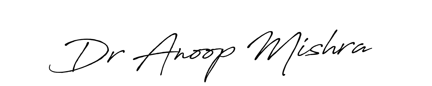 Similarly Antro_Vectra_Bolder is the best handwritten signature design. Signature creator online .You can use it as an online autograph creator for name Dr Anoop Mishra. Dr Anoop Mishra signature style 7 images and pictures png