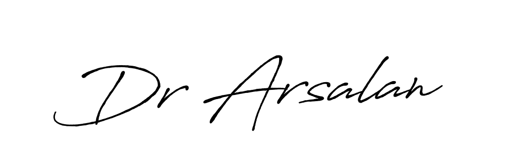 How to make Dr Arsalan signature? Antro_Vectra_Bolder is a professional autograph style. Create handwritten signature for Dr Arsalan name. Dr Arsalan signature style 7 images and pictures png