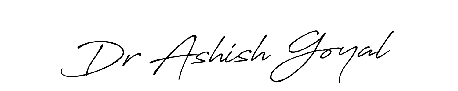 Dr Ashish Goyal stylish signature style. Best Handwritten Sign (Antro_Vectra_Bolder) for my name. Handwritten Signature Collection Ideas for my name Dr Ashish Goyal. Dr Ashish Goyal signature style 7 images and pictures png