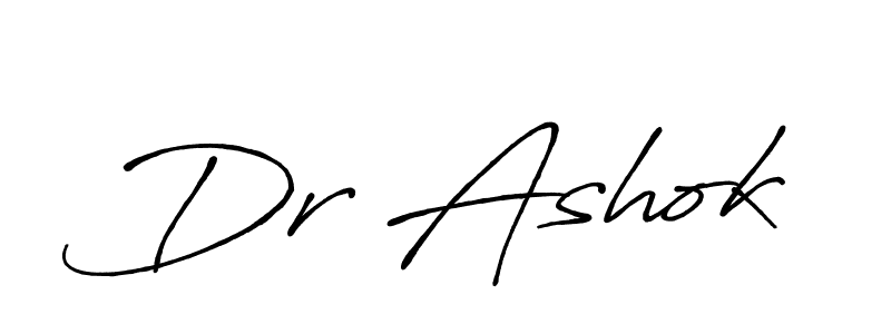 Make a beautiful signature design for name Dr Ashok. Use this online signature maker to create a handwritten signature for free. Dr Ashok signature style 7 images and pictures png