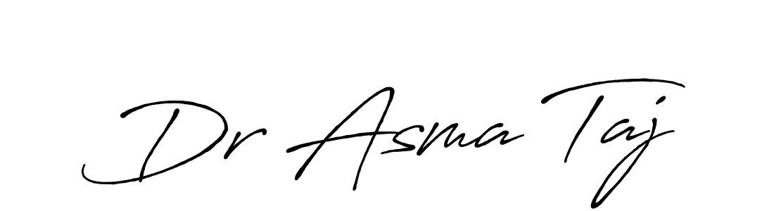 Once you've used our free online signature maker to create your best signature Antro_Vectra_Bolder style, it's time to enjoy all of the benefits that Dr Asma Taj name signing documents. Dr Asma Taj signature style 7 images and pictures png