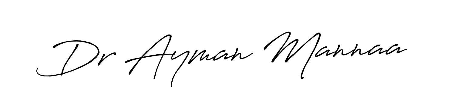 Best and Professional Signature Style for Dr Ayman Mannaa. Antro_Vectra_Bolder Best Signature Style Collection. Dr Ayman Mannaa signature style 7 images and pictures png