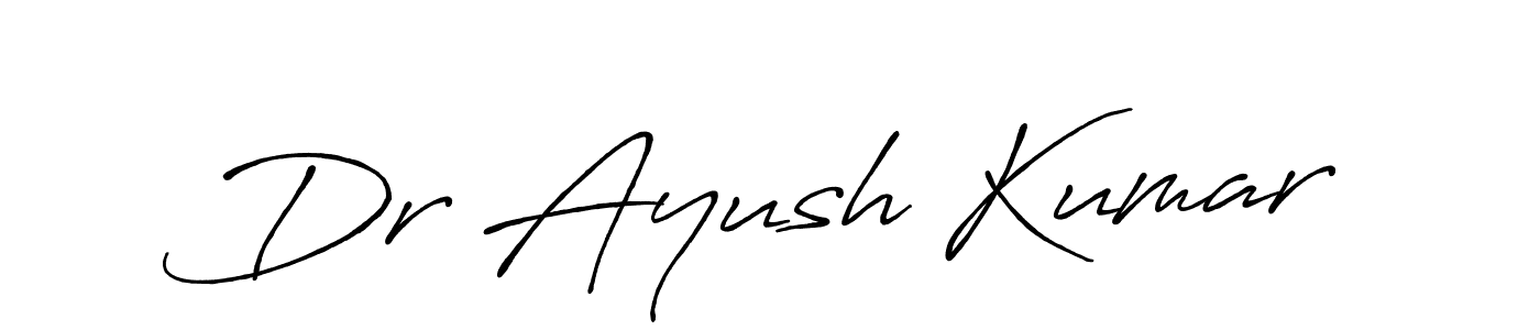 How to Draw Dr Ayush Kumar signature style? Antro_Vectra_Bolder is a latest design signature styles for name Dr Ayush Kumar. Dr Ayush Kumar signature style 7 images and pictures png