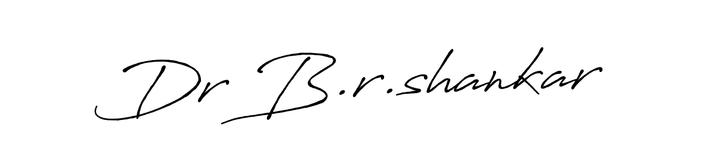 It looks lik you need a new signature style for name Dr B.r.shankar. Design unique handwritten (Antro_Vectra_Bolder) signature with our free signature maker in just a few clicks. Dr B.r.shankar signature style 7 images and pictures png