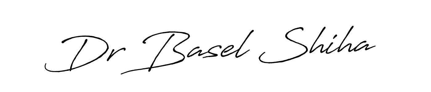 Also You can easily find your signature by using the search form. We will create Dr Basel Shiha name handwritten signature images for you free of cost using Antro_Vectra_Bolder sign style. Dr Basel Shiha signature style 7 images and pictures png