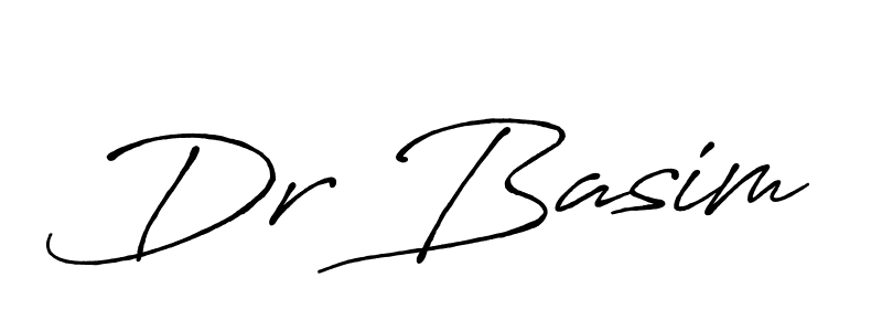 Use a signature maker to create a handwritten signature online. With this signature software, you can design (Antro_Vectra_Bolder) your own signature for name Dr Basim. Dr Basim signature style 7 images and pictures png