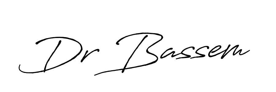 Also we have Dr Bassem name is the best signature style. Create professional handwritten signature collection using Antro_Vectra_Bolder autograph style. Dr Bassem signature style 7 images and pictures png