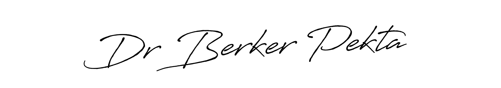 How to Draw Dr Berker Pektaş signature style? Antro_Vectra_Bolder is a latest design signature styles for name Dr Berker Pektaş. Dr Berker Pektaş signature style 7 images and pictures png