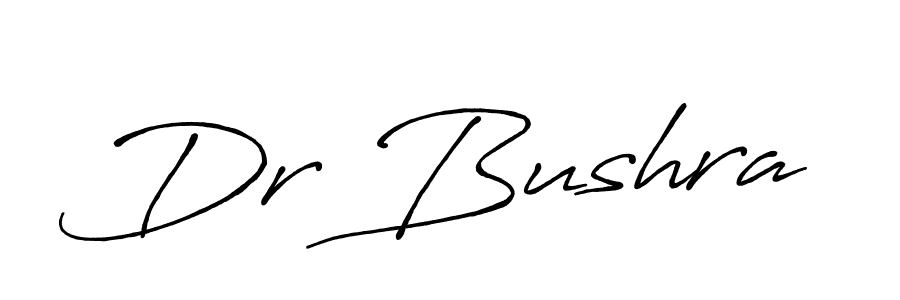 Also You can easily find your signature by using the search form. We will create Dr Bushra name handwritten signature images for you free of cost using Antro_Vectra_Bolder sign style. Dr Bushra signature style 7 images and pictures png