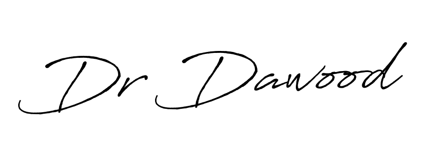 Design your own signature with our free online signature maker. With this signature software, you can create a handwritten (Antro_Vectra_Bolder) signature for name Dr Dawood. Dr Dawood signature style 7 images and pictures png