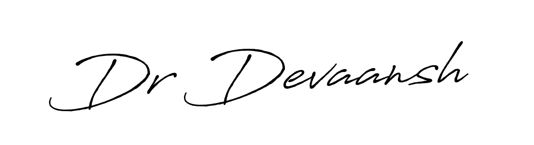 It looks lik you need a new signature style for name Dr Devaansh. Design unique handwritten (Antro_Vectra_Bolder) signature with our free signature maker in just a few clicks. Dr Devaansh signature style 7 images and pictures png