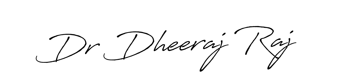 Similarly Antro_Vectra_Bolder is the best handwritten signature design. Signature creator online .You can use it as an online autograph creator for name Dr Dheeraj Raj. Dr Dheeraj Raj signature style 7 images and pictures png