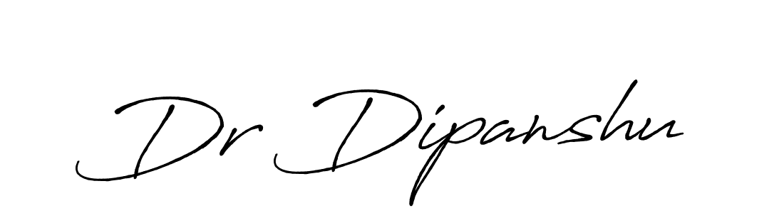 Make a short Dr Dipanshu signature style. Manage your documents anywhere anytime using Antro_Vectra_Bolder. Create and add eSignatures, submit forms, share and send files easily. Dr Dipanshu signature style 7 images and pictures png