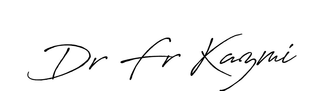 Check out images of Autograph of Dr Fr Kazmi name. Actor Dr Fr Kazmi Signature Style. Antro_Vectra_Bolder is a professional sign style online. Dr Fr Kazmi signature style 7 images and pictures png