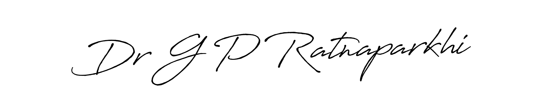 Dr G P Ratnaparkhi stylish signature style. Best Handwritten Sign (Antro_Vectra_Bolder) for my name. Handwritten Signature Collection Ideas for my name Dr G P Ratnaparkhi. Dr G P Ratnaparkhi signature style 7 images and pictures png