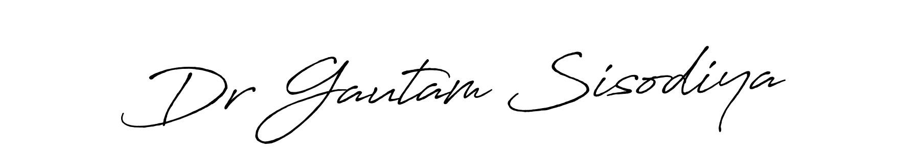 This is the best signature style for the Dr Gautam Sisodiya name. Also you like these signature font (Antro_Vectra_Bolder). Mix name signature. Dr Gautam Sisodiya signature style 7 images and pictures png