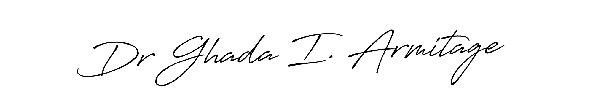 This is the best signature style for the Dr Ghada I. Armitage name. Also you like these signature font (Antro_Vectra_Bolder). Mix name signature. Dr Ghada I. Armitage signature style 7 images and pictures png