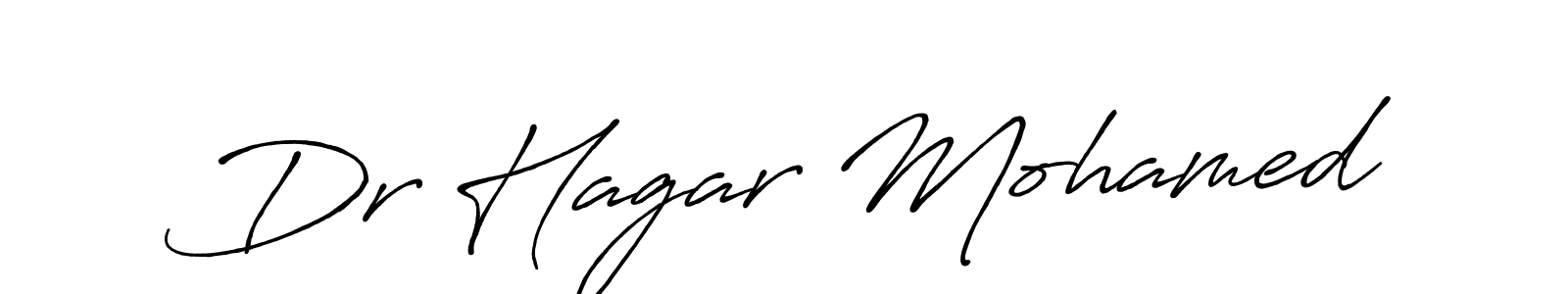 How to make Dr Hagar Mohamed signature? Antro_Vectra_Bolder is a professional autograph style. Create handwritten signature for Dr Hagar Mohamed name. Dr Hagar Mohamed signature style 7 images and pictures png
