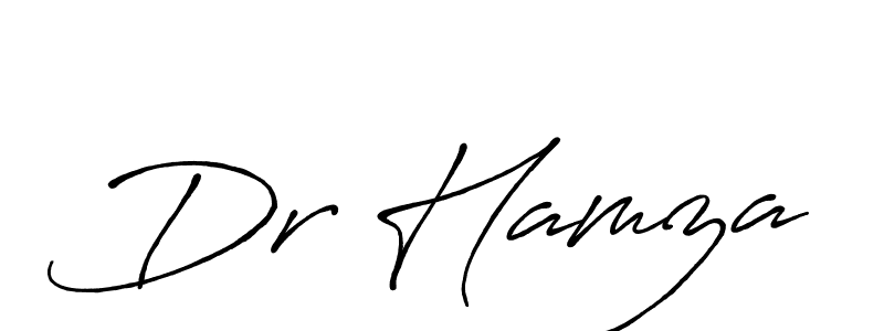 Similarly Antro_Vectra_Bolder is the best handwritten signature design. Signature creator online .You can use it as an online autograph creator for name Dr Hamza. Dr Hamza signature style 7 images and pictures png