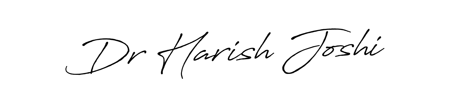 How to Draw Dr Harish Joshi signature style? Antro_Vectra_Bolder is a latest design signature styles for name Dr Harish Joshi. Dr Harish Joshi signature style 7 images and pictures png