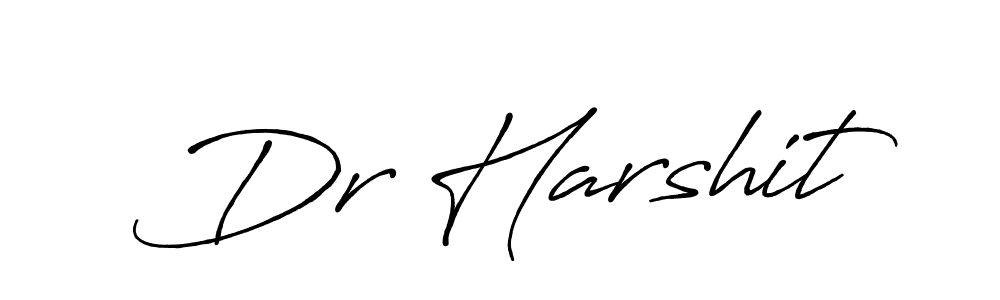 Once you've used our free online signature maker to create your best signature Antro_Vectra_Bolder style, it's time to enjoy all of the benefits that Dr Harshit name signing documents. Dr Harshit signature style 7 images and pictures png