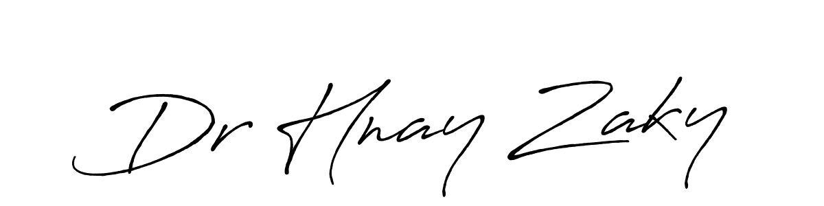 Make a short Dr Hnay Zaky signature style. Manage your documents anywhere anytime using Antro_Vectra_Bolder. Create and add eSignatures, submit forms, share and send files easily. Dr Hnay Zaky signature style 7 images and pictures png