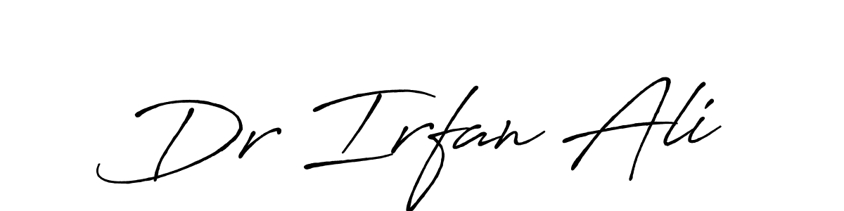 Once you've used our free online signature maker to create your best signature Antro_Vectra_Bolder style, it's time to enjoy all of the benefits that Dr Irfan Ali name signing documents. Dr Irfan Ali signature style 7 images and pictures png