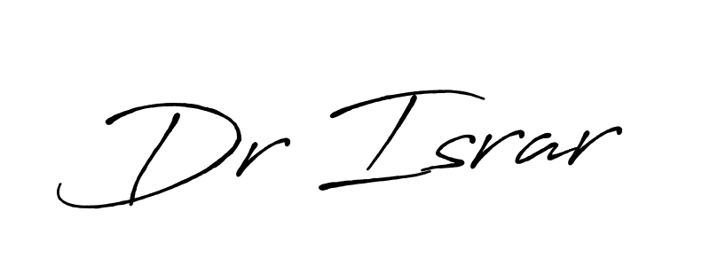 Dr Israr stylish signature style. Best Handwritten Sign (Antro_Vectra_Bolder) for my name. Handwritten Signature Collection Ideas for my name Dr Israr. Dr Israr signature style 7 images and pictures png