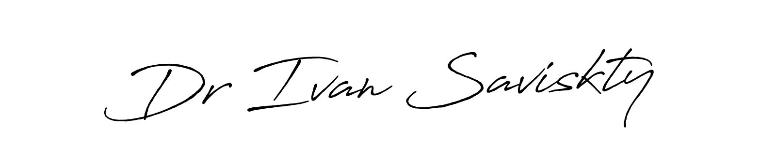 It looks lik you need a new signature style for name Dr Ivan Saviskty. Design unique handwritten (Antro_Vectra_Bolder) signature with our free signature maker in just a few clicks. Dr Ivan Saviskty signature style 7 images and pictures png