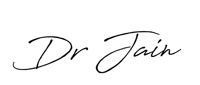 How to make Dr Jain signature? Antro_Vectra_Bolder is a professional autograph style. Create handwritten signature for Dr Jain name. Dr Jain signature style 7 images and pictures png