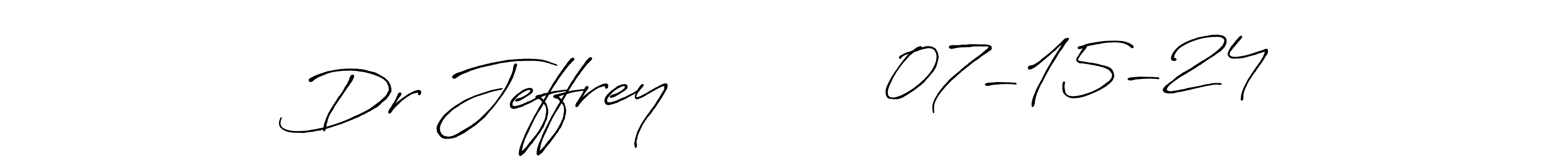 See photos of Dr Jeffrey           07-15-24 official signature by Spectra . Check more albums & portfolios. Read reviews & check more about Antro_Vectra_Bolder font. Dr Jeffrey           07-15-24 signature style 7 images and pictures png