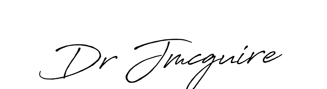 Also we have Dr Jmcguire name is the best signature style. Create professional handwritten signature collection using Antro_Vectra_Bolder autograph style. Dr Jmcguire signature style 7 images and pictures png