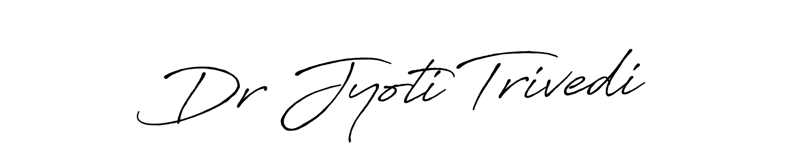 The best way (Antro_Vectra_Bolder) to make a short signature is to pick only two or three words in your name. The name Dr Jyoti Trivedi include a total of six letters. For converting this name. Dr Jyoti Trivedi signature style 7 images and pictures png