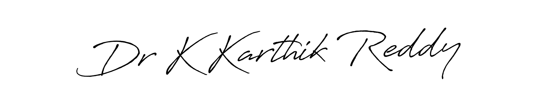 Here are the top 10 professional signature styles for the name Dr K Karthik Reddy. These are the best autograph styles you can use for your name. Dr K Karthik Reddy signature style 7 images and pictures png
