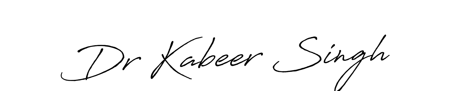 The best way (Antro_Vectra_Bolder) to make a short signature is to pick only two or three words in your name. The name Dr Kabeer Singh include a total of six letters. For converting this name. Dr Kabeer Singh signature style 7 images and pictures png