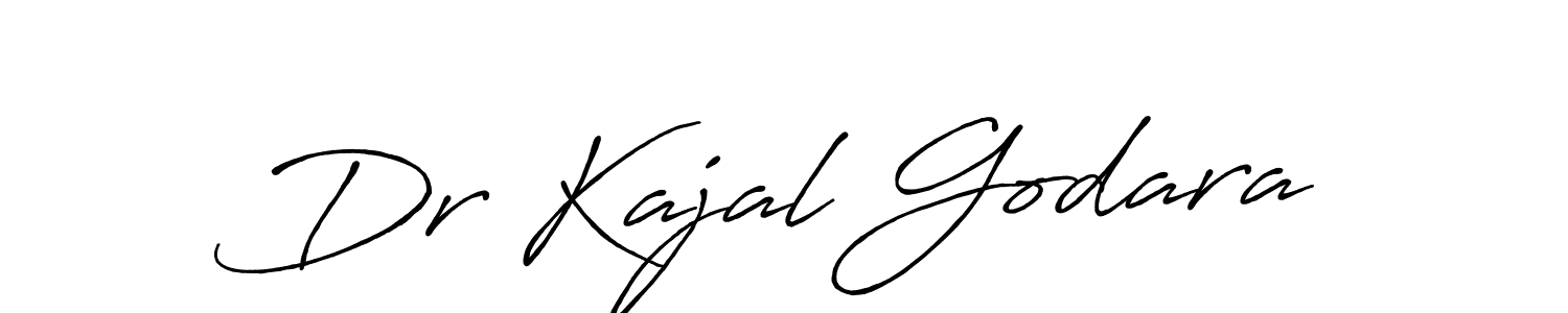 Design your own signature with our free online signature maker. With this signature software, you can create a handwritten (Antro_Vectra_Bolder) signature for name Dr Kajal Godara. Dr Kajal Godara signature style 7 images and pictures png