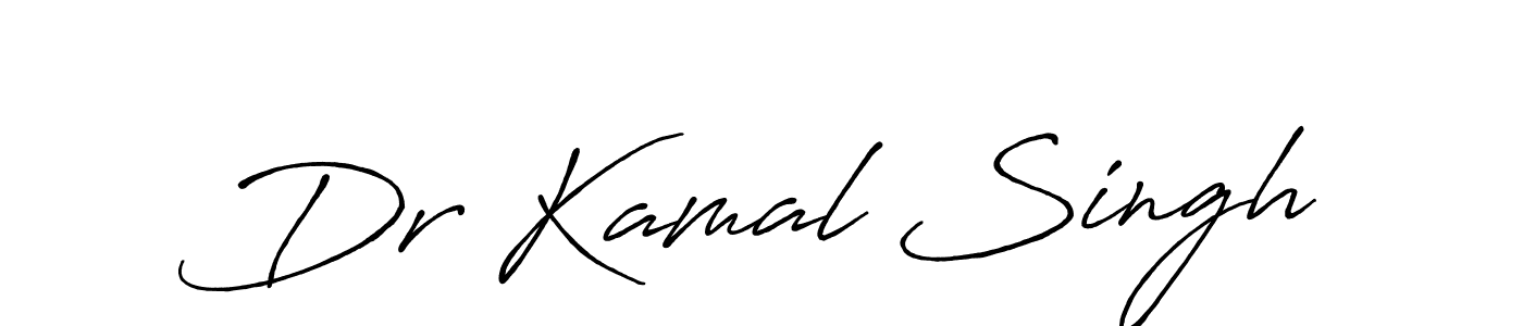 Make a beautiful signature design for name Dr Kamal Singh. Use this online signature maker to create a handwritten signature for free. Dr Kamal Singh signature style 7 images and pictures png