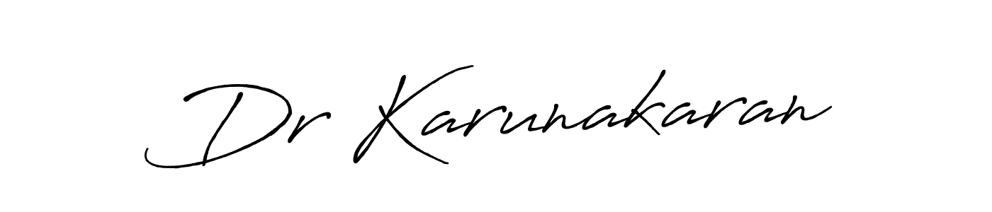 Once you've used our free online signature maker to create your best signature Antro_Vectra_Bolder style, it's time to enjoy all of the benefits that Dr Karunakaran name signing documents. Dr Karunakaran signature style 7 images and pictures png