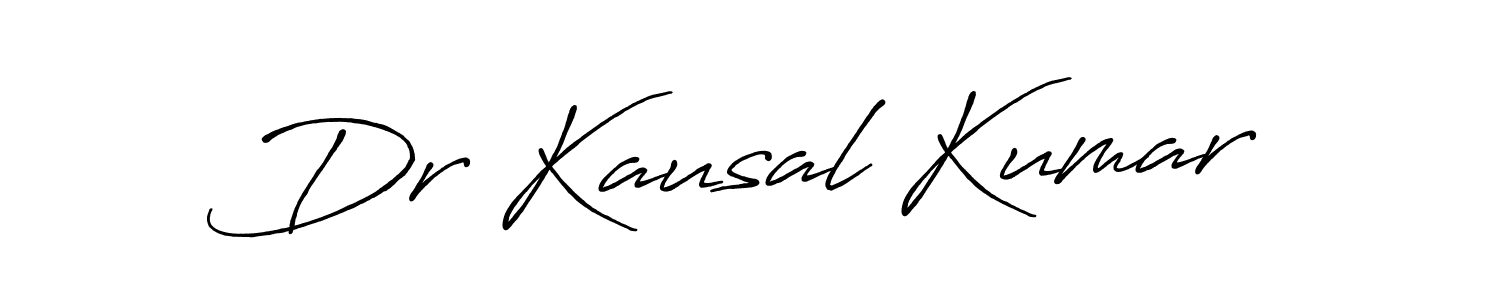 You should practise on your own different ways (Antro_Vectra_Bolder) to write your name (Dr Kausal Kumar) in signature. don't let someone else do it for you. Dr Kausal Kumar signature style 7 images and pictures png